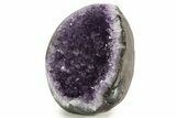 Sparkly Deep-Purple Amethyst Geode - Uruguay #342715-2